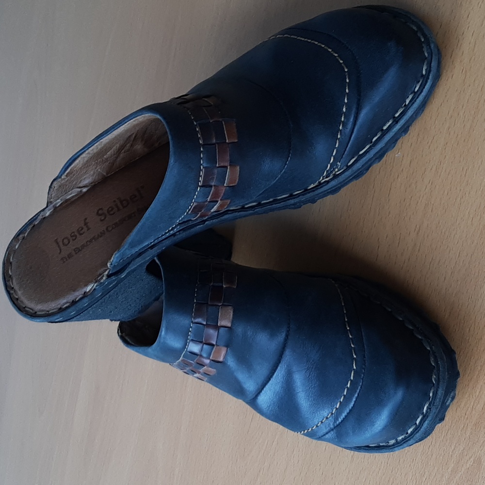 Josef Seibel - Dark Navy Clog Size 10